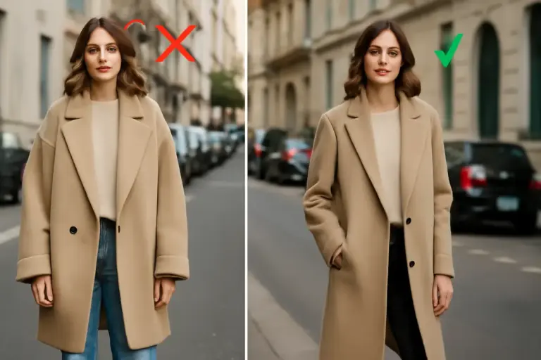 Cappotto oversize streetstyle: errori comuni e suggerimenti per un effetto naturale