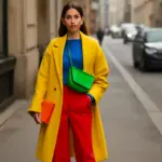 Come mixare colori accesi nel daily street style? La regola facile che evita l’effetto arcobaleno