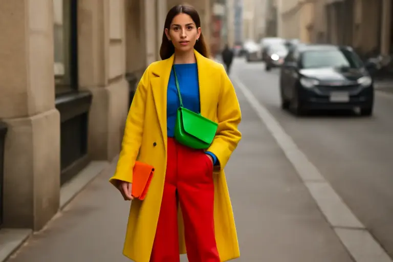 Come mixare colori accesi nel daily street style? La regola facile che evita l’effetto arcobaleno
