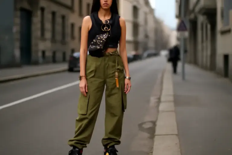 Pantaloni cargo street style: perché sono tornati e come personalizzarli con accessori unici