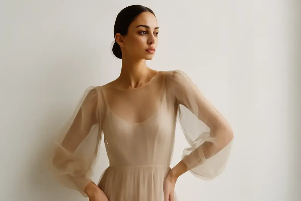 Tessuti trasparenti alla moda: la guida per indossarli senza rischiare cadute di stile
