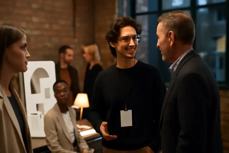Incontri con designer emergenti: gli eventi nascosti che permettono networking reale con chi conta
