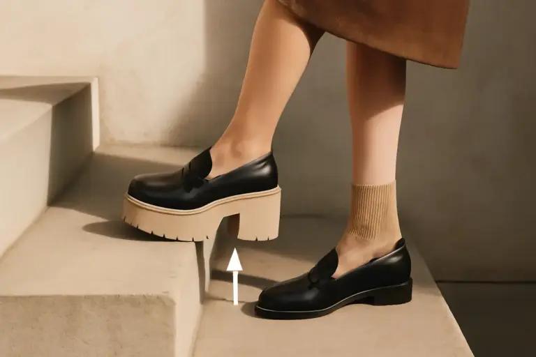 Scarpe con plateau moda attuale: il vantaggio che offre rispetto ai modelli tradizionali