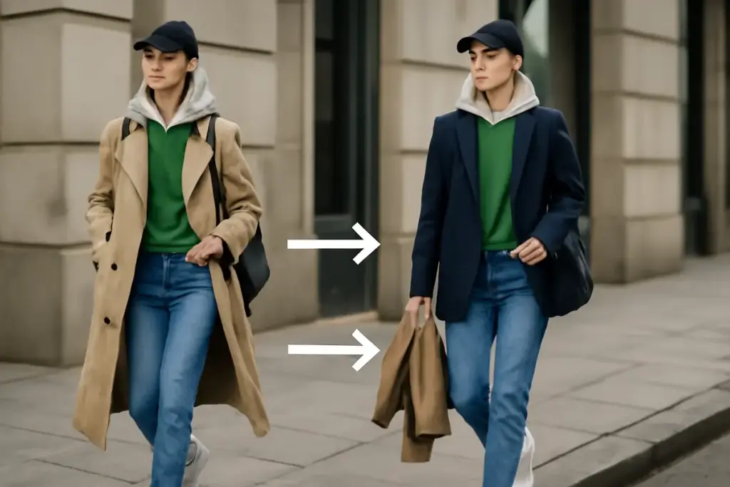Layering streetstyle donna: la strategia che ti permette di cambiare look con pochi capi chiave