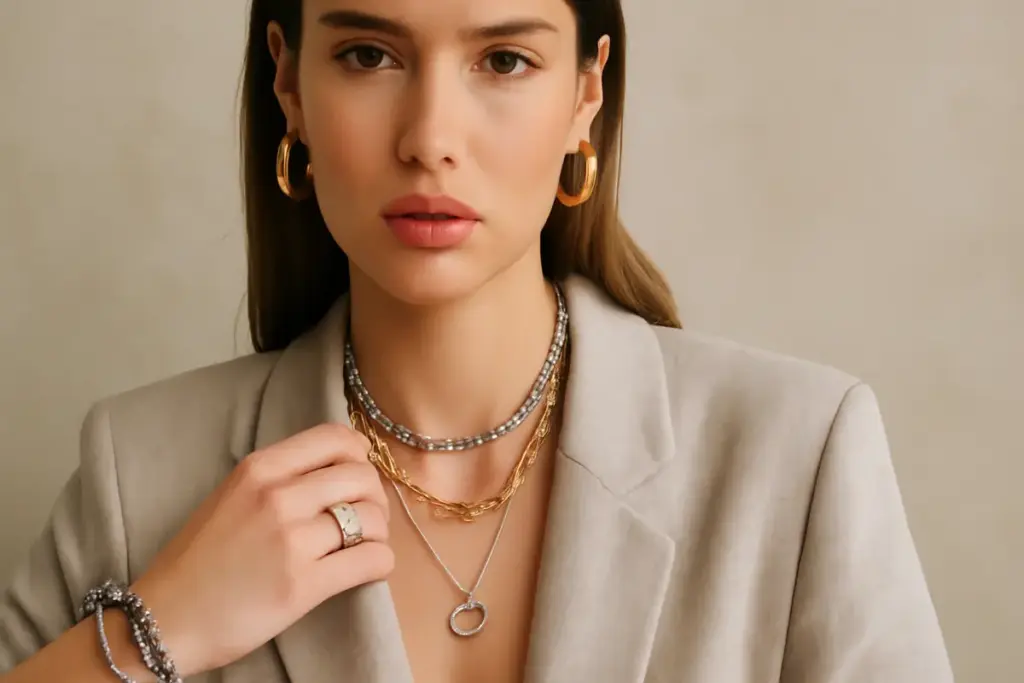 Come si combinano accessori metallici seguendo le ultime tendenze? I consigli per un colpo d’occhio equilibrato