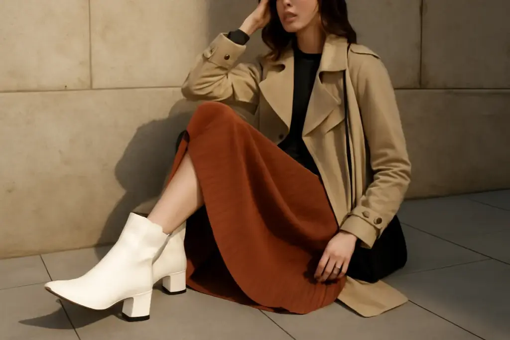 Stivaletto bianco come abbinarlo alle nuove tendenze: accorgimenti che danno subito un twist moderno