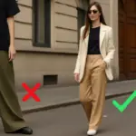 Quali errori evitare con i pantaloni larghi nello street style? Le dritte che rendono il look armonioso