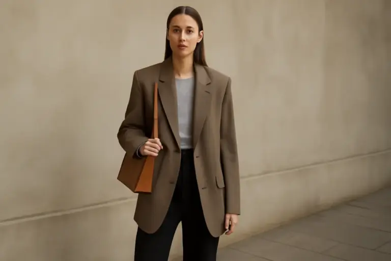 Cosa rende davvero originale un look con il blazer oversize? L’accostamento giusto per distinguersi senza eccessi